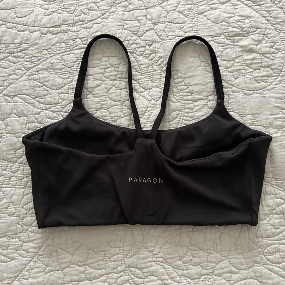 PARAGON Jet Black Athletic Bra